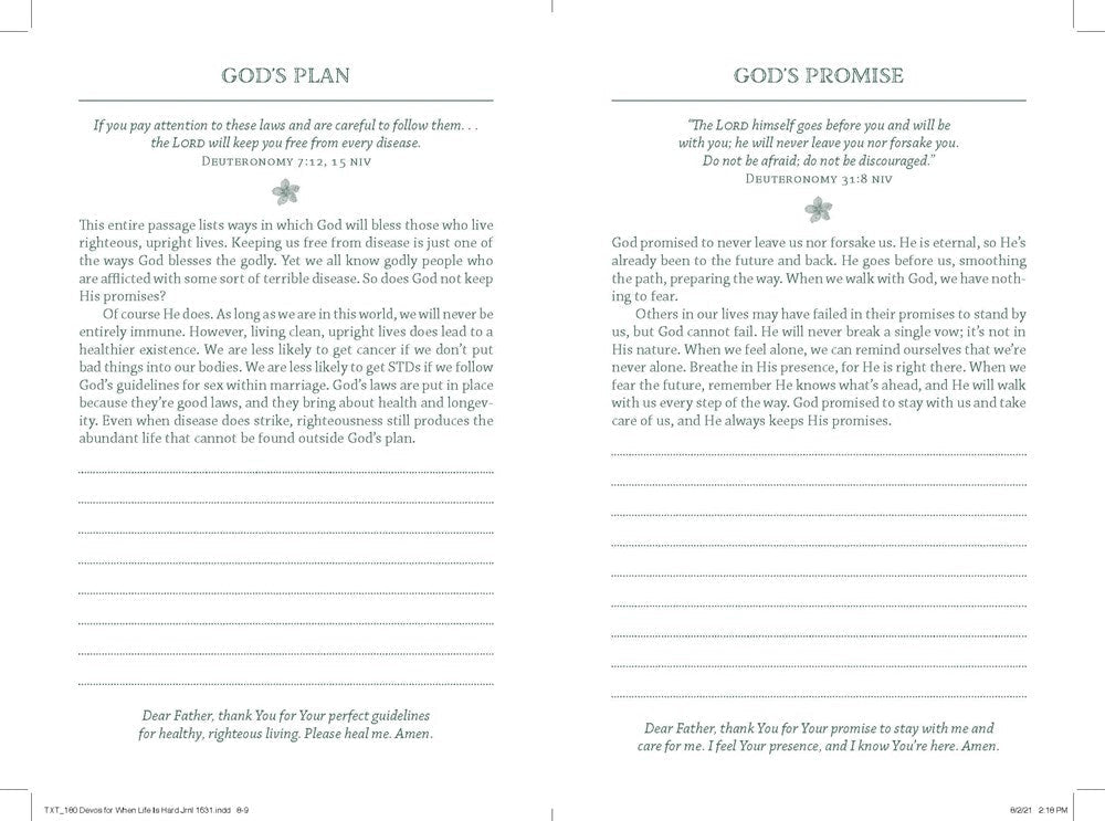 180 Devotions for When Life Is Hard Journal - shop_name