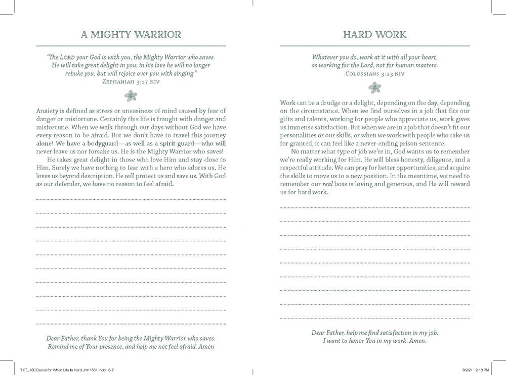 180 Devotions for When Life Is Hard Journal - shop_name