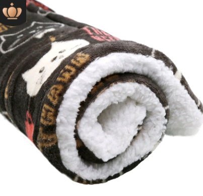 Cute Cat Blankets Dog Pet Mat - shop_name