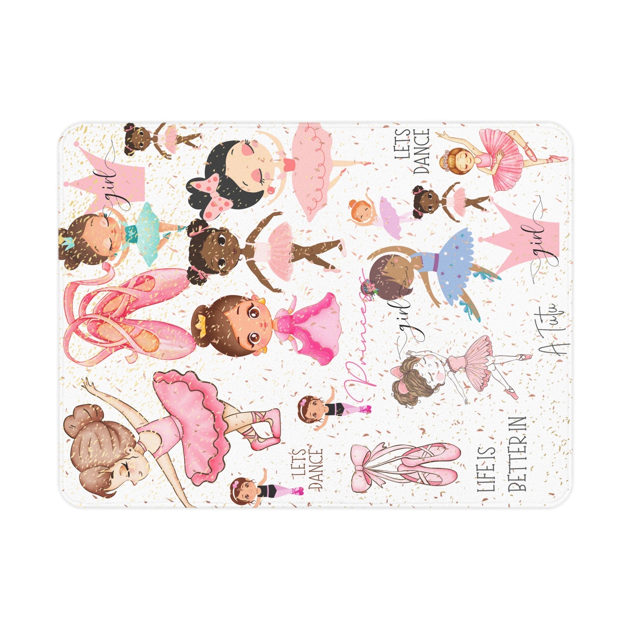 Let's dance Toddler Blanket - shop_name