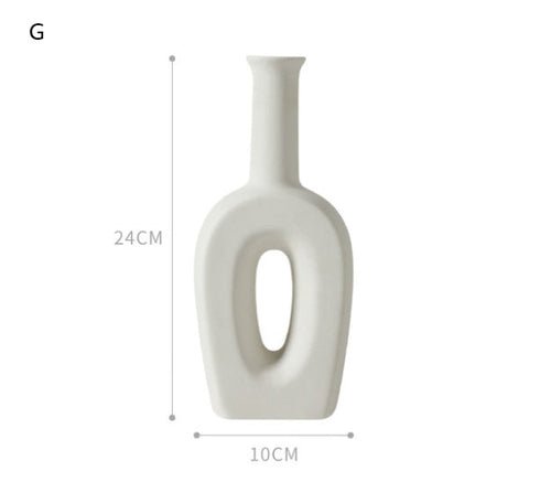 Nordic decoration ceramic vase - shop_name