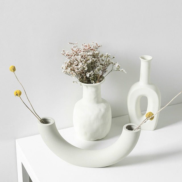 Nordic decoration ceramic vase - shop_name