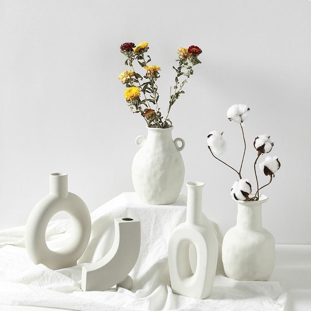 Nordic decoration ceramic vase - shop_name