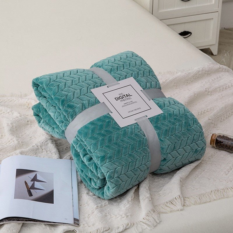 Solid Color Flannel Blankets - shop_name